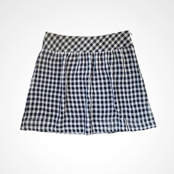 🌸New🌸 Gap Women’s Plaid Skirt Size 10 Navy NWT - Picture 2 of 9